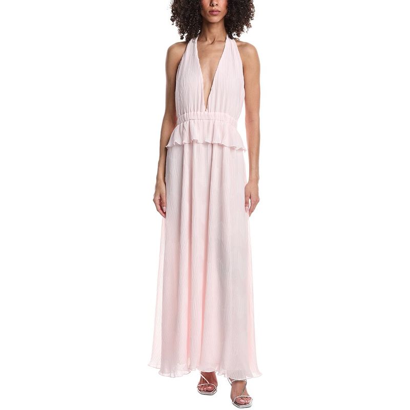 Ramy Brook Womens Genevieve Maxi Dress, Pink